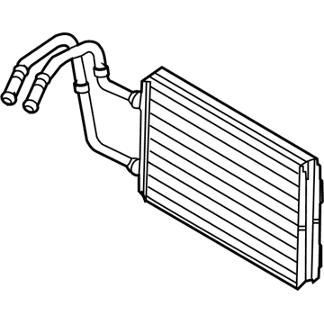 Lincoln H2MZ-18476-Q Heater Assembly - Less Radiator
