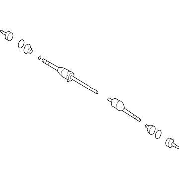 Ford 5F9Z-3B436-AA Shaft - Front Axle