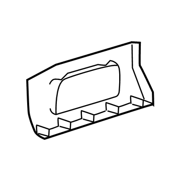 Ford KK3Z-99425B28-AB Molding - Door Outside