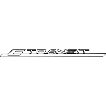 Ford NK4Z-6142528-A Name Plate