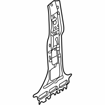 Ford M2DZ-7824382-B Inner Center Pillar