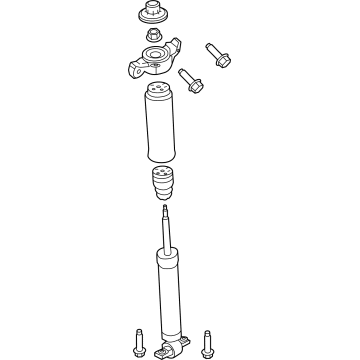 Ford PR3Z-18125-F Shock Absorber Assembly