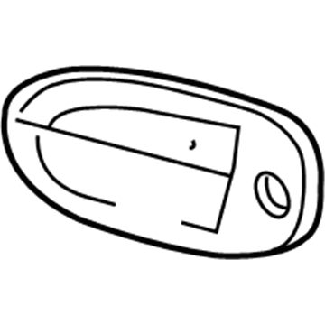 Ford 5F9Z-7420966-BAPTM Bezel