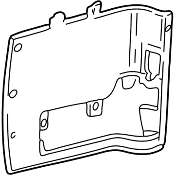 Ford F8UZ-1631112-AAB Panel - Trim