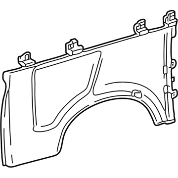 Ford XC2Z-1631012-AAB Panel - Trim