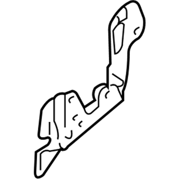 Mercury 8L8Z-7860151-A Plate - Safety Belt