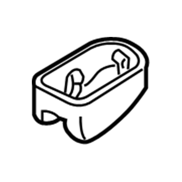 Mercury 8L8Z-78616B00-AA Cover - Seat Belt Mounting