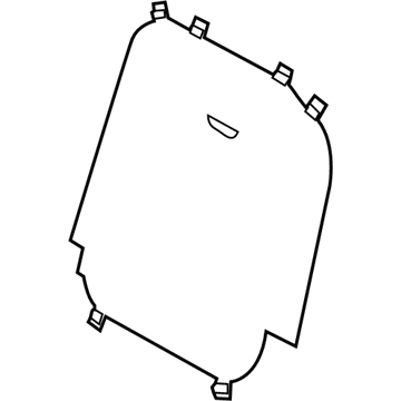 Ford BB5Z-7860509-B Panel Assembly - Seat Back