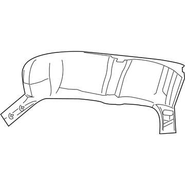 Ford YL3Z-1851944-AAC Panel - Roof Trim
