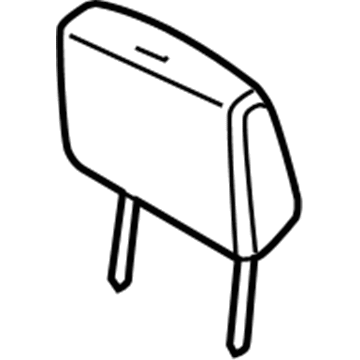 Ford 6L2Z-78611A08-CEC Head Rest Assembly