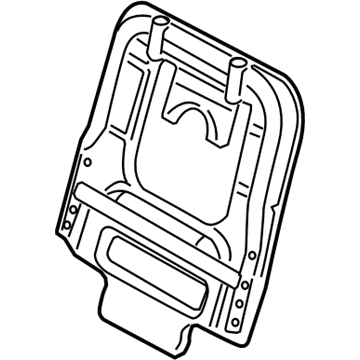 Ford 6L2Z-78613A39-GA Frame - Rear Seat Back Retainer