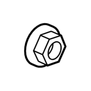 Mercury -W712435-S439 Nut