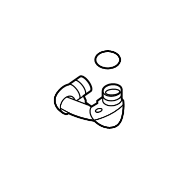 Ford PV4Z-6L092-A Tube Assembly - Drain