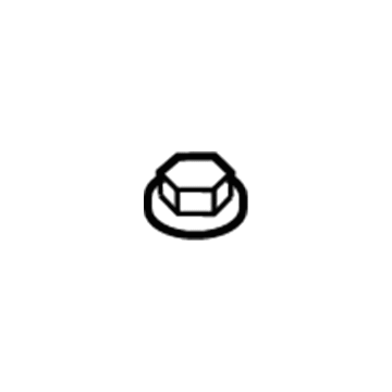 Ford -W710645-S440 Nut - Adjusting Screw