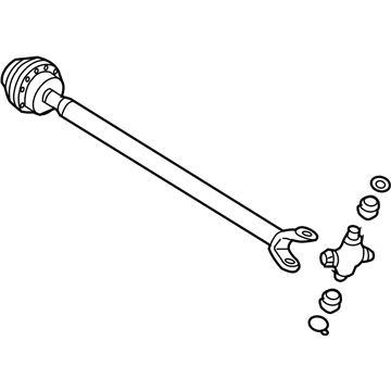 Ford 1L2Z-4A376-AA Shaft Assembly - Drive