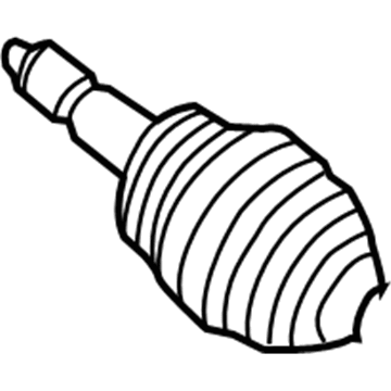 Ford 6L2Z-3A428-AA Shaft - Front Axle