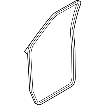 Ford 4C2Z-1520531-AA Weatherstrip Assembly - Door Window