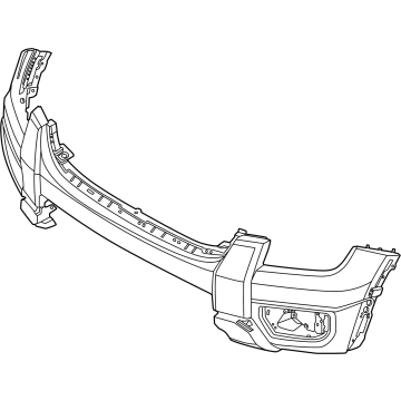 Ford N1WZ-17D957-CQPTM Bumper
