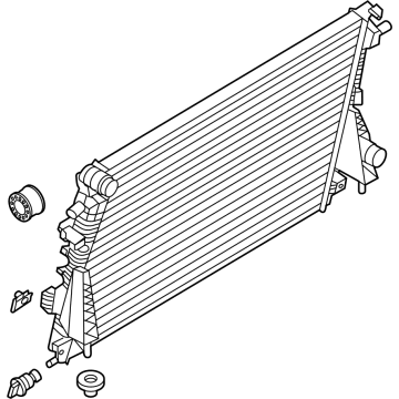 Ford LC3Z-8005-C Radiator Assembly