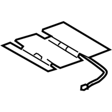 Mercury 5F9Z-14D696-B Element Assembly - Heating
