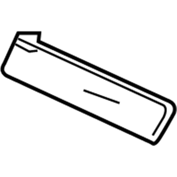 Ford 6W7Z-54046A63-AD Molding Assembly - Instrument