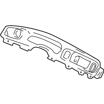 Ford 6W7Z-54044D70-AA Panel - Instrument