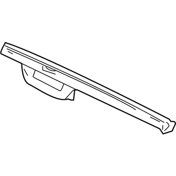 Ford 1W7Z54046A62AAB Molding