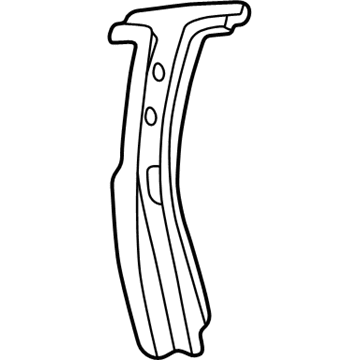 Ford F4ZZ-6324300-A B Pillar Assembly