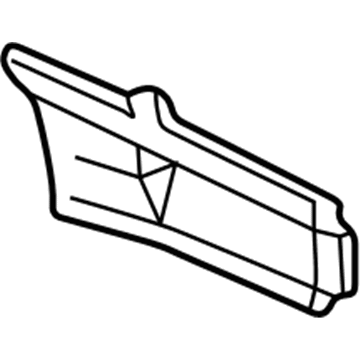 Ford F4ZZ-63278D42-A Reinforcement - Rear