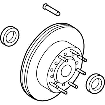 Ford PC3Z-1102-A Hub Assembly - Wheel