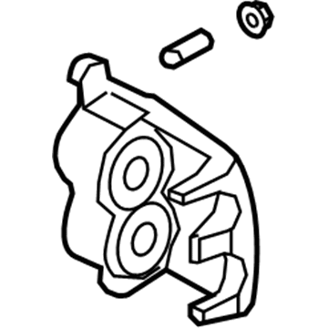 Ford AC3Z-2B120-B Caliper Assembly - Brake - Less Pad