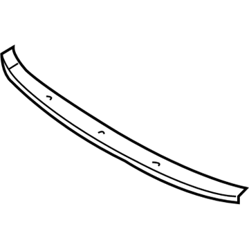 Mercury 6N7Z-17K945-A Grille - Bumper