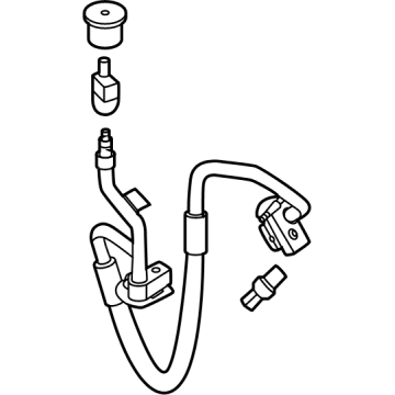 Ford MB3Z-19972-K Discharge Hose