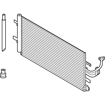 Ford MB3Z-19712-F Condenser
