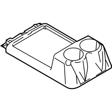 Ford BL3Z-1504567-DA Top Panel, Charcoal BL3Z-1504567-DA Ford Top Panel, Charcoal Illustration 1 of 1