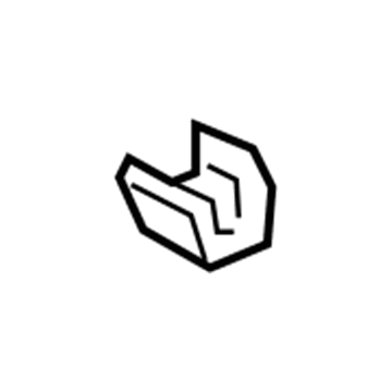 Ford -W705289-S403 Trim Clip, Rear -W705289-S403 Ford Trim Clip, Rear Illustration 1 of 1