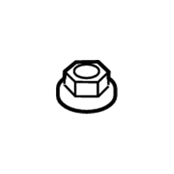 Ford -W520203-S437 Nut - Hex.