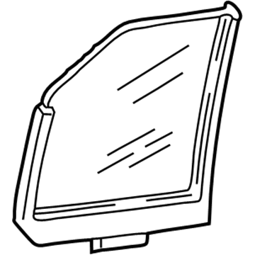 Ford F7UZ-1521410-A Glass