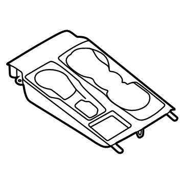 Ford JX7Z-58044E50-DB Insert Assembly - Console