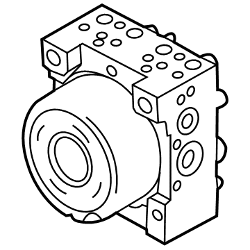 Ford K2GZ-2C286-C Control Assembly - ABS Hydraulics