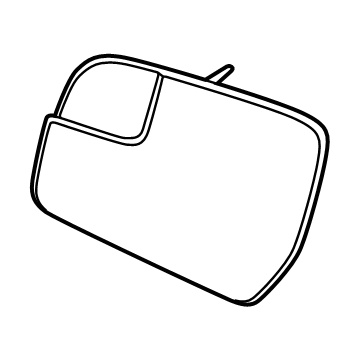 Ford KB3Z-17K707-A Glass Assembly - Rear View Outer Mirror