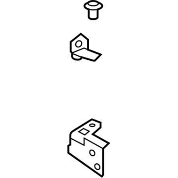 Ford M2DZ-7822810-A Hinge Assembly
