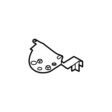 Ford NZ6Z-2602038-A Support Assembly - Instrument Panel