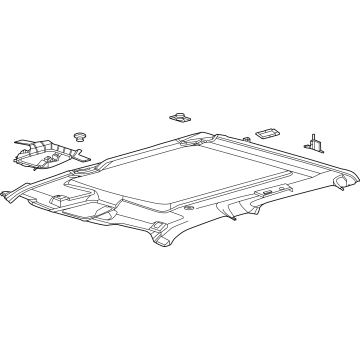 Ford PC3Z-2651968-MA Panel - Roof Trim - Centre