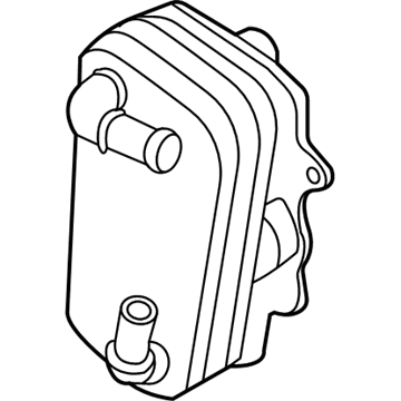 Ford F-250 Super Duty Engine Oil Cooler - LC3Z-6A642-A