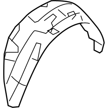 Mercury 6E5Z-5428371-A Shield - Splash - Wheelhouse
