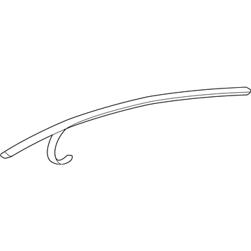 Mercury 8L8Z-7851728-AA Moulding - Roof Side Trim