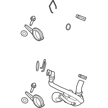 Ford LC3Z-8286-A Hose Assembly