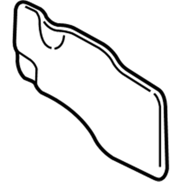 Ford 2L7Z-7804609-AAA Side Panel, Driver Side 2L7Z-7804609-AAA Ford Side Panel, Driver Side Illustration 1 of 1