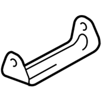 2L1Z-78045B34-AA Ford Console Mount Bracket, Rear Illustration 1 of 1